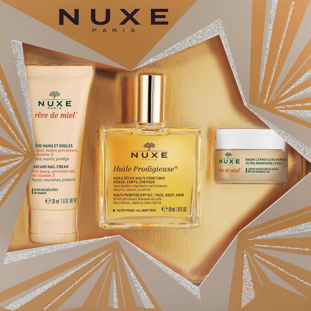 Nuxe reve. Nuxe Prodigieuse набор. Подарочный набор Nuxe. Nuxe наборы масло. Nuxe Gift Set.